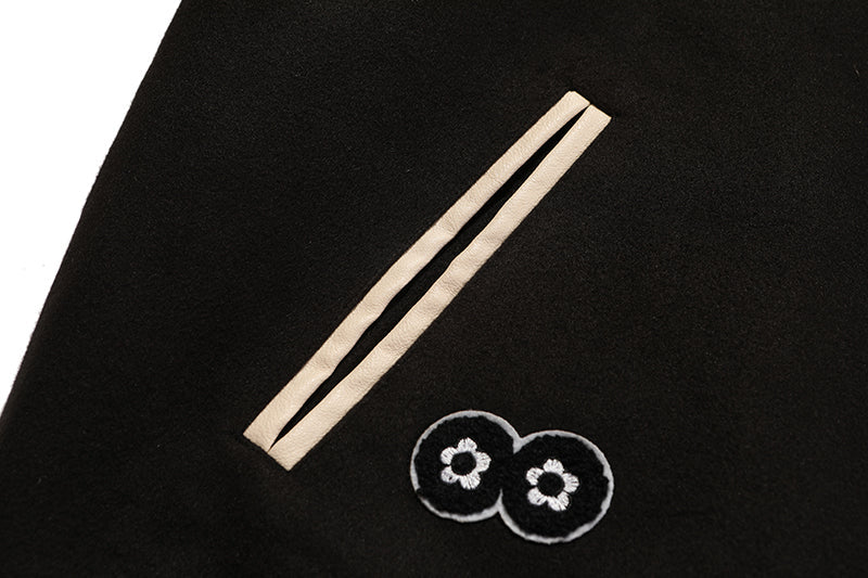 Vandy The Pink 4 Year Anniversary Varsity Jacket "Black Sail"
