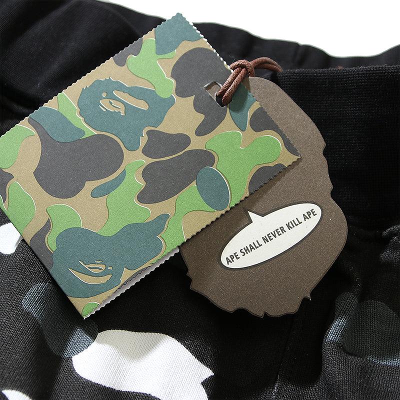 BAPE City Shark Camo Sweat Shorts