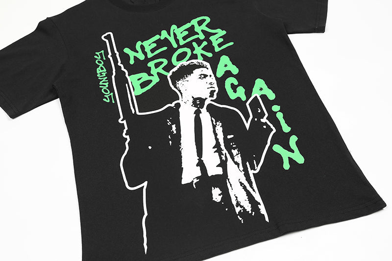 YoungBoy NBA x Vlone My Window Tee Black