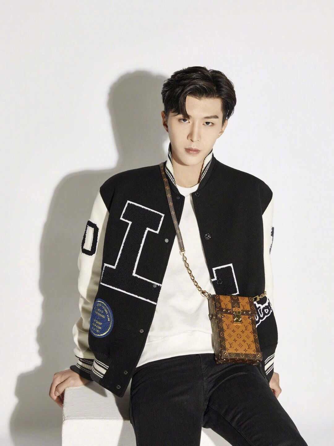BASEBALL VARSITY LEATHER JACKET | LOUIS VUITTON