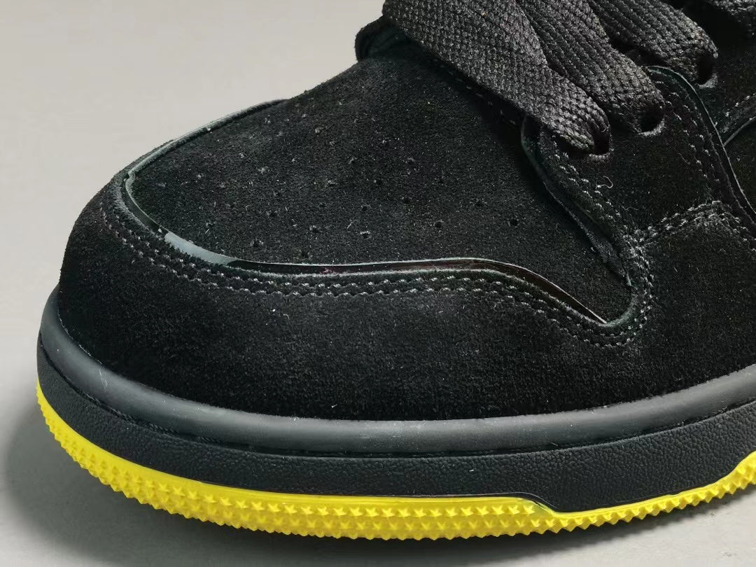 A Bathing Ape Sk8 Sta Black Electric Yellow