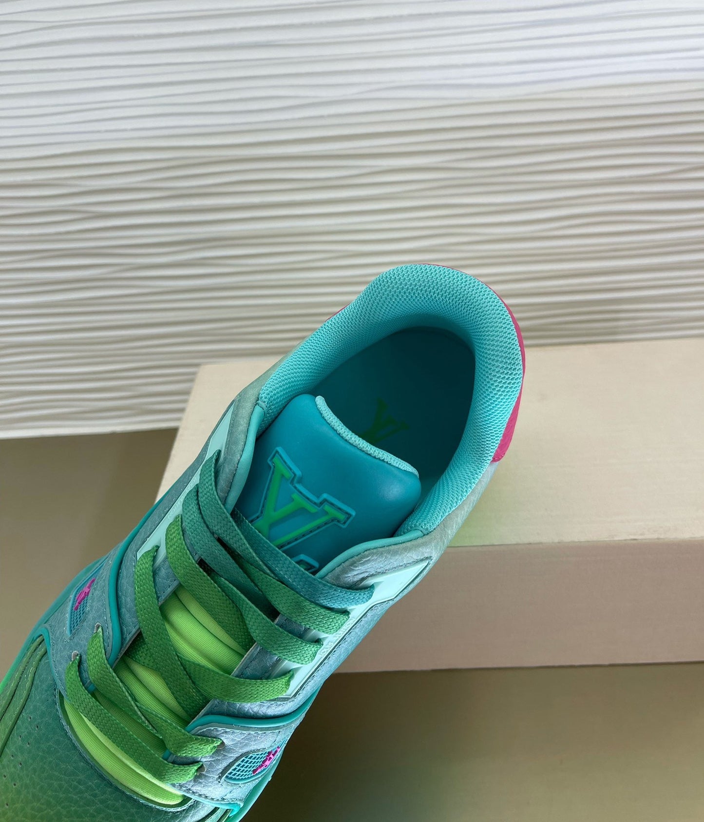 Louis Vuitton LV Trainer Green Ombre