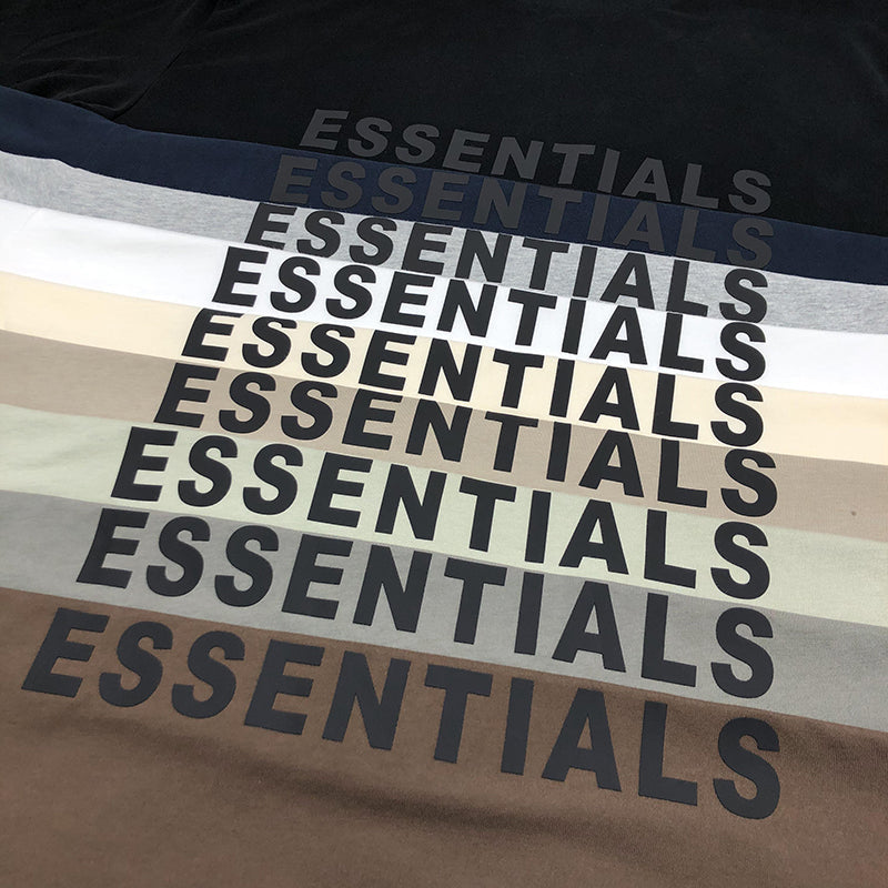 Fear of God Essentials Boxy T-Shirt Applique Logo 'White'