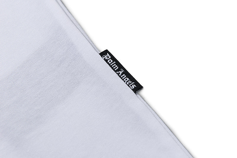 Palm Angels Burning Head Logo Short-Sleeve Tee