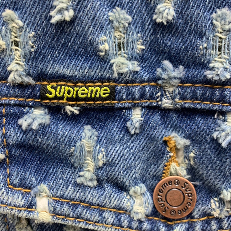 Supreme Hole Punch Denim Trucker Jacket