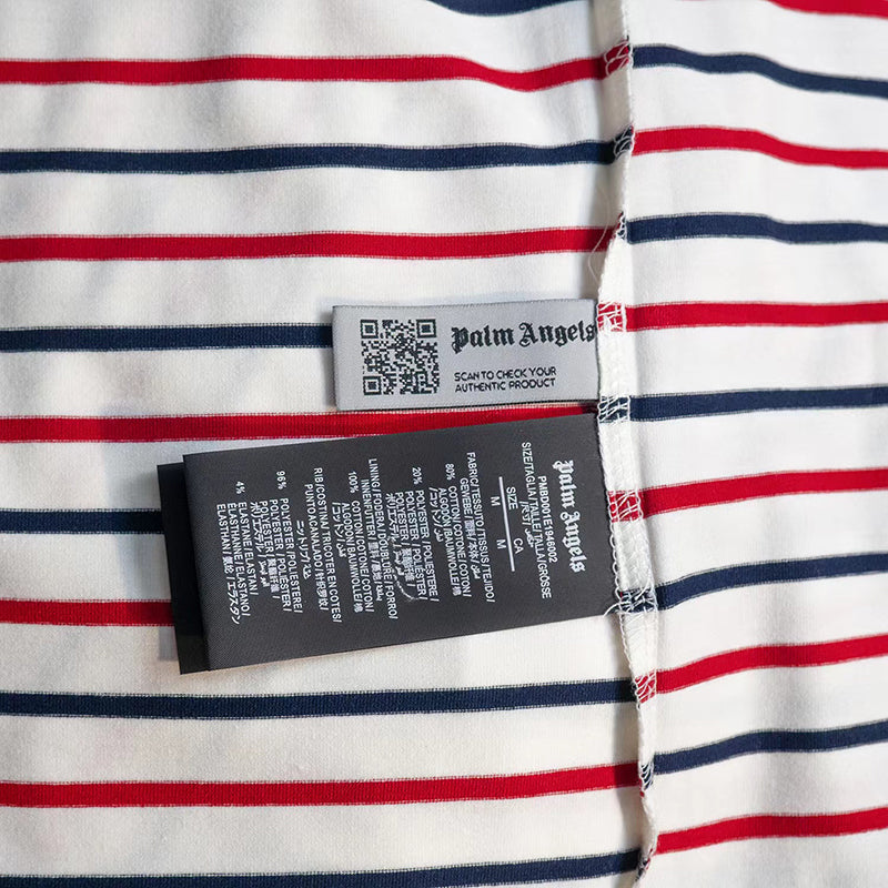 Palm Angels Bear Stripes 'Blue/Red'