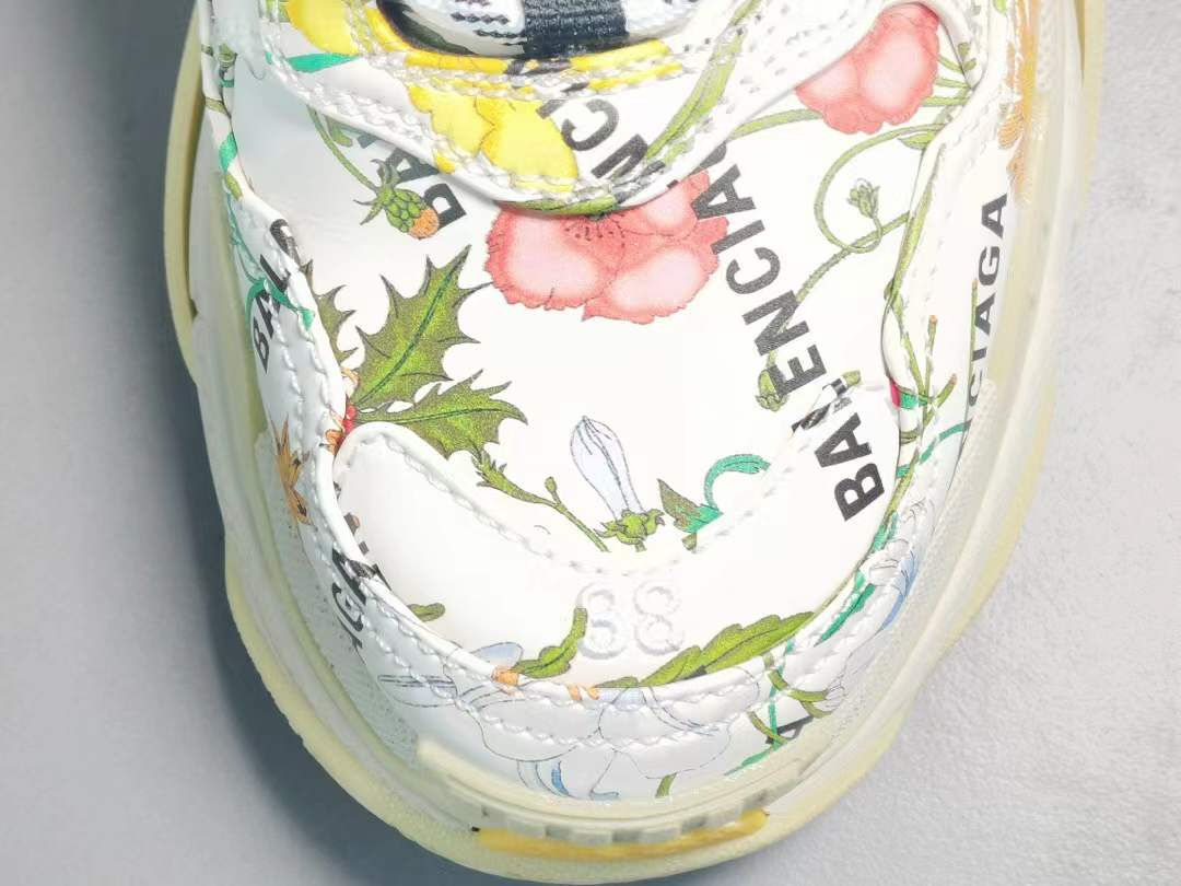 Gucci x Balenciaga Triple S 'The Hacker Project - Floral'
