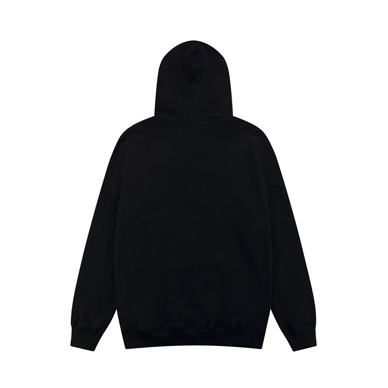 Palm Angels NY Sprayed Hoodie 'Black/Blue'