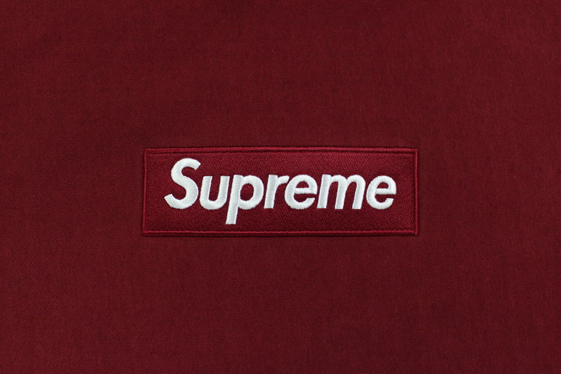 Supreme Box Logo Hoodie Peach