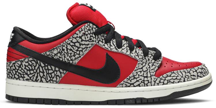 Supreme x Dunk Low Premium SB 'Red Cement'