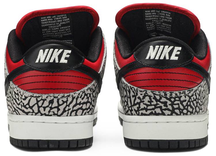Supreme x Dunk Low Premium SB 'Red Cement'