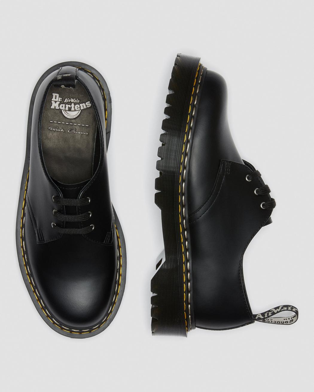 Rick Owens x Dr. Martens Bex 1461 'Black Smooth'