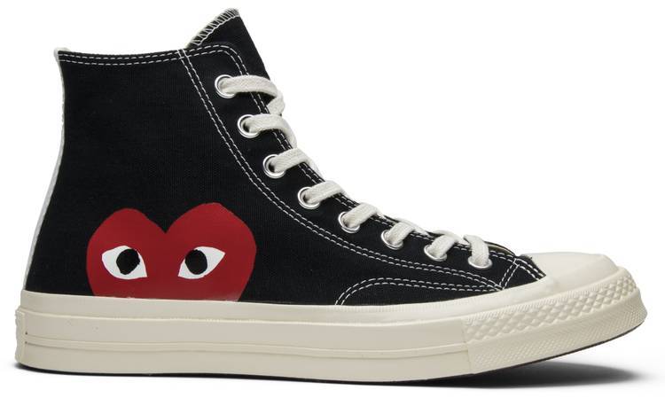 Comme des Garçons x Chuck Taylor All Star Hi 'Play'