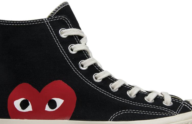 Comme des Garçons x Chuck Taylor All Star Hi 'Play'