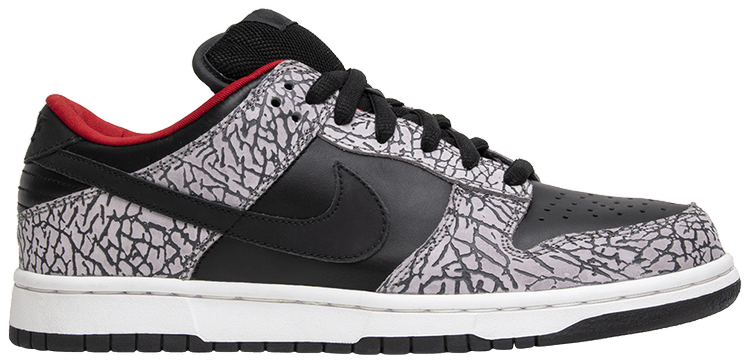 Supreme x Dunk Low Pro SB 'Black Cement'
