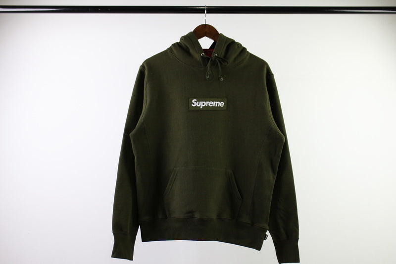 Supreme Box Logo Hoodie Peach