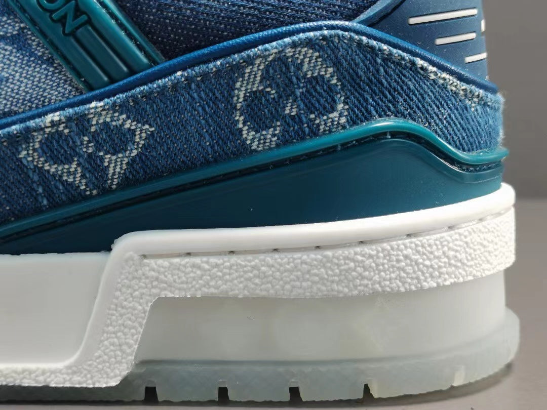 Louis Vuitton Trainer Low 'Monogram Denim'