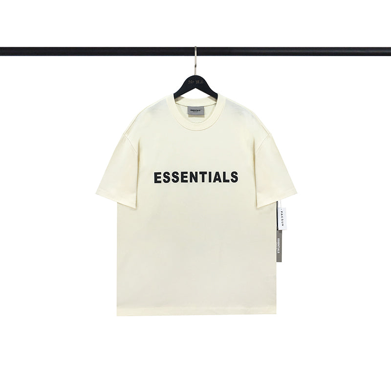 Fear of God Essentials Boxy T-Shirt Applique Logo 'White'