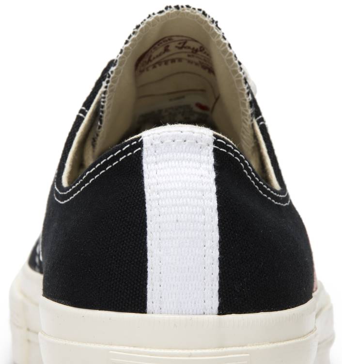 Comme des Garçons Play x Chuck 70 Low 'Black White'