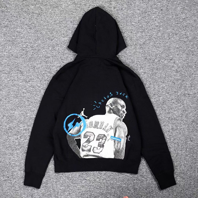 Travis Scott x Jordan x Fragment Hoodie - White