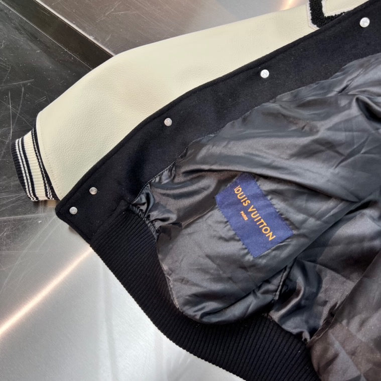 BASEBALL VARSITY LEATHER JACKET | LOUIS VUITTON