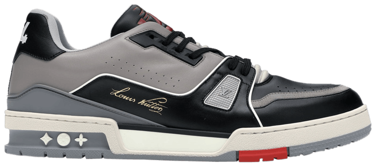 Louis Vuitton Trainer Low 'Black Grey'