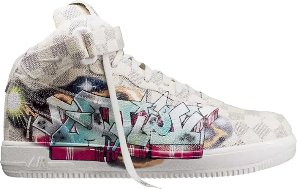 Louis Vuitton x Air Force 1 Mid 'Graffiti'
