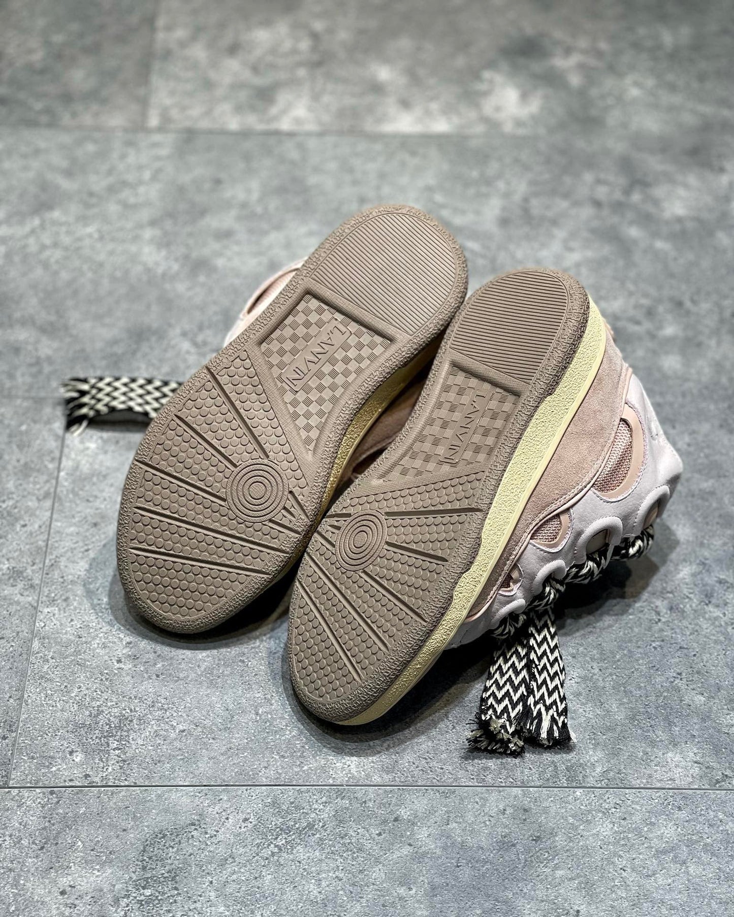 Lanvin Leather Curb Pink