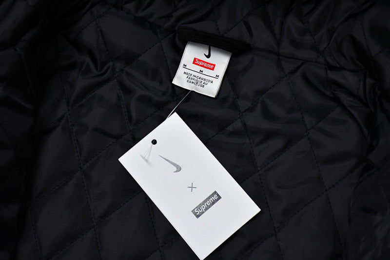 Supreme Nike Arc Corduroy Hooded Jacket Black