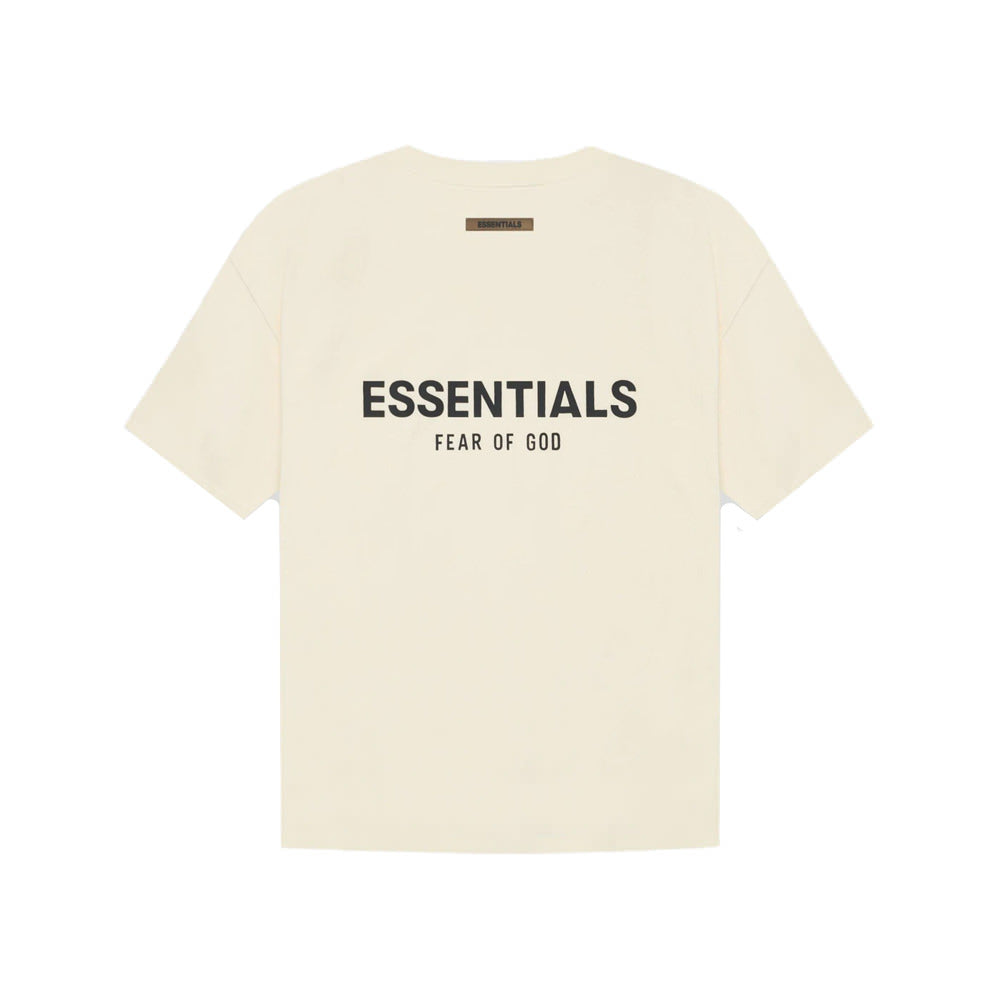 Fear of God Essentials T-shirt (SS21) 'Buttercream'