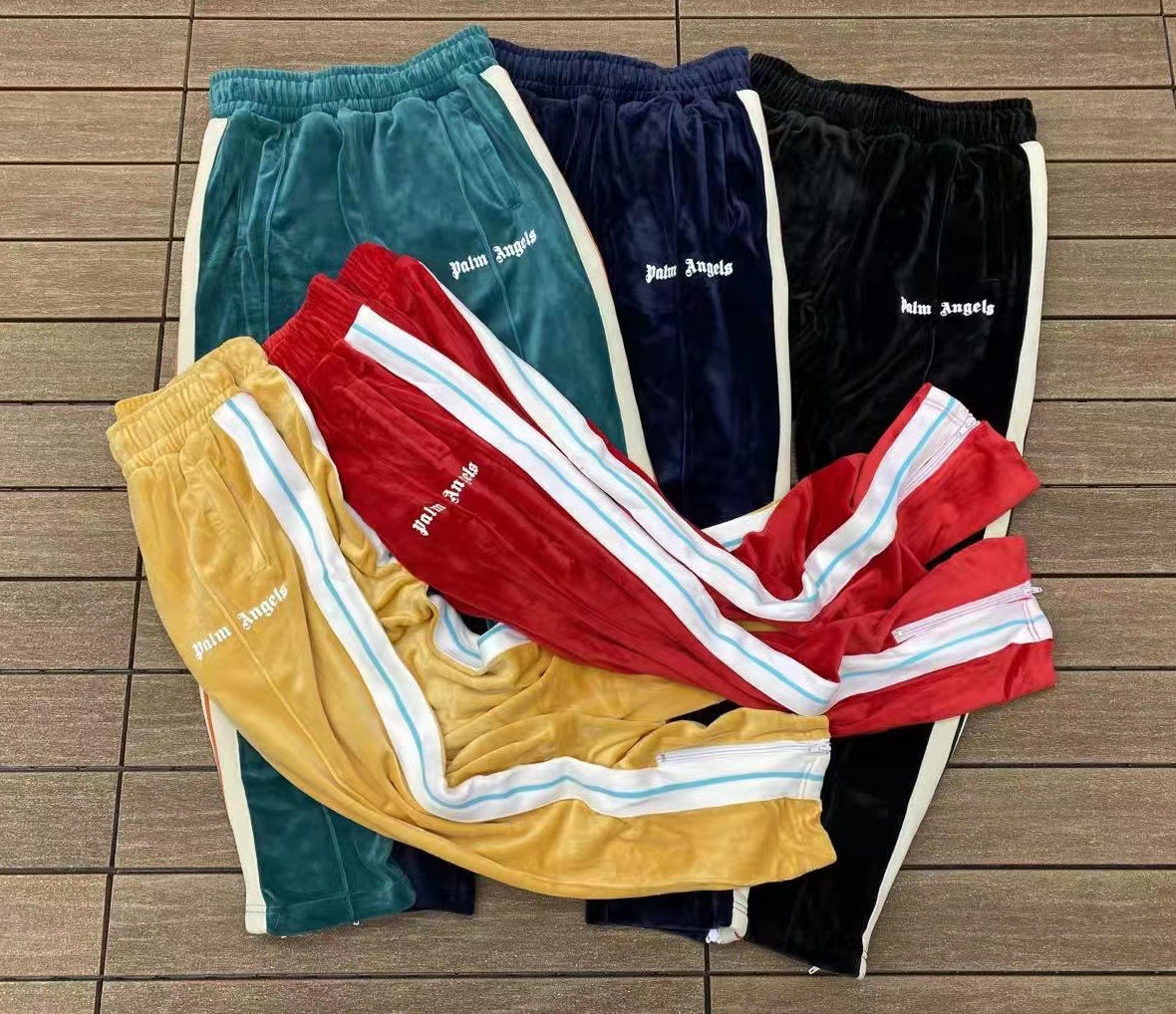 Palm Angels Chenille Track Set 'Jacket / Pants'