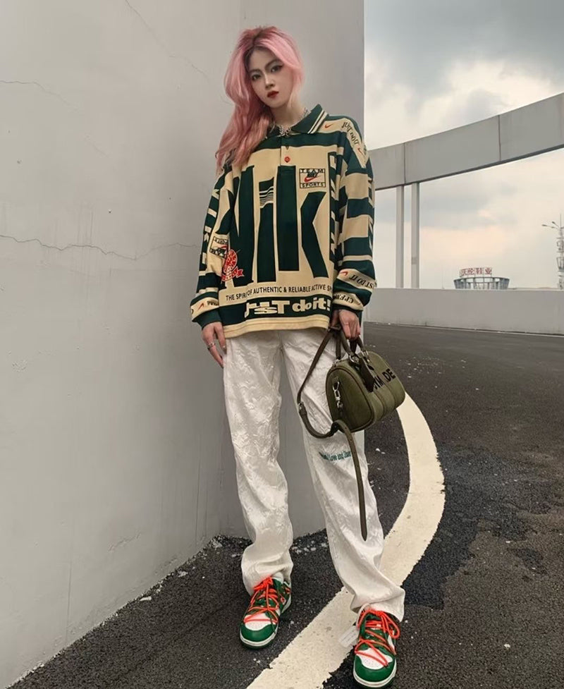Nike x Cactus Plant Flea Market Longsleeve Polo Natural