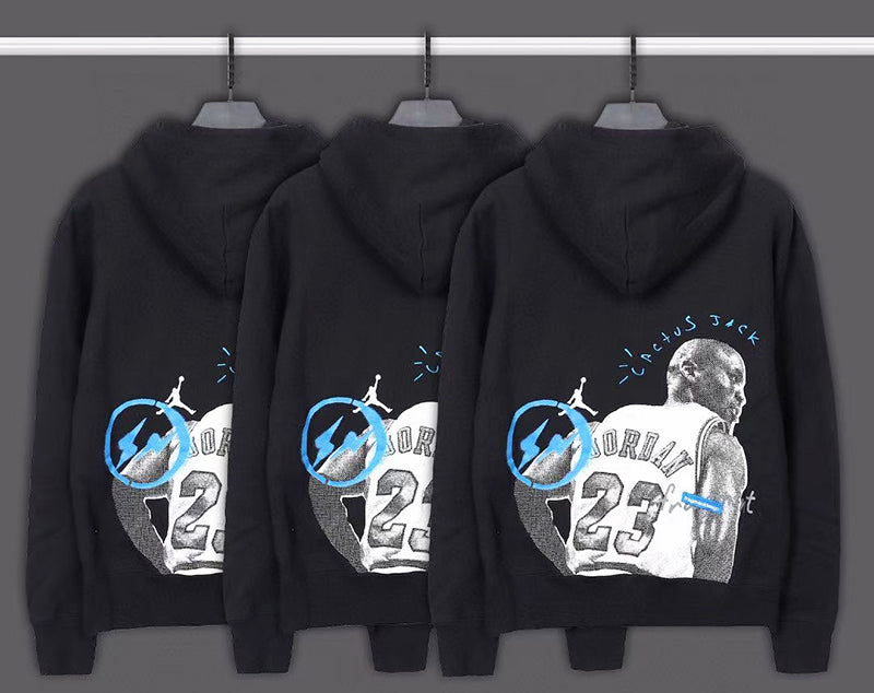 Travis Scott x Jordan x Fragment Hoodie - White
