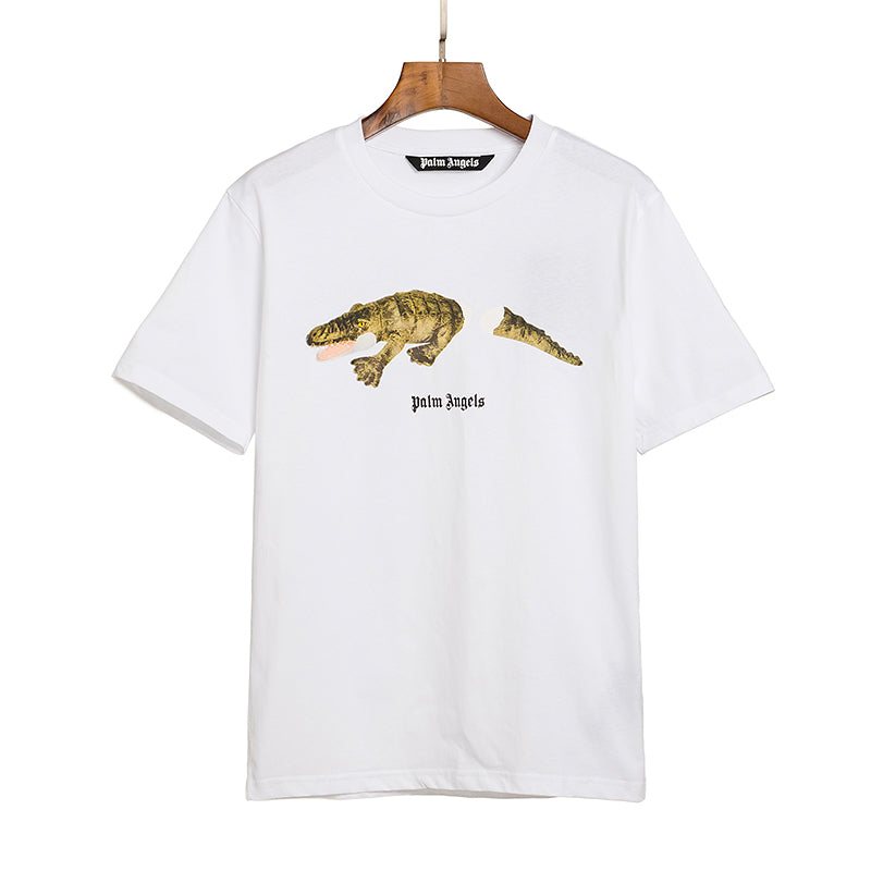 Palm Angels Croco Short-Sleeve Tee