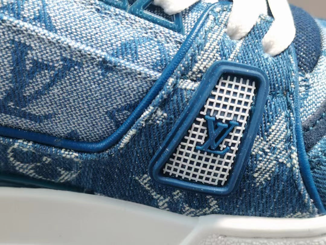 Louis Vuitton Trainer Low 'Monogram Denim'