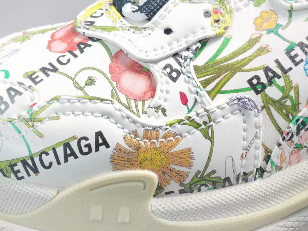 Gucci x Balenciaga Triple S 'The Hacker Project - Floral'
