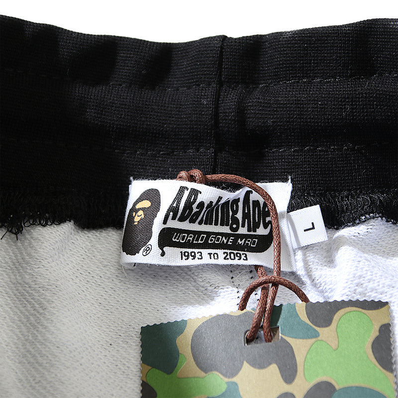 BAPE Space Camo Shark Sweat Shorts