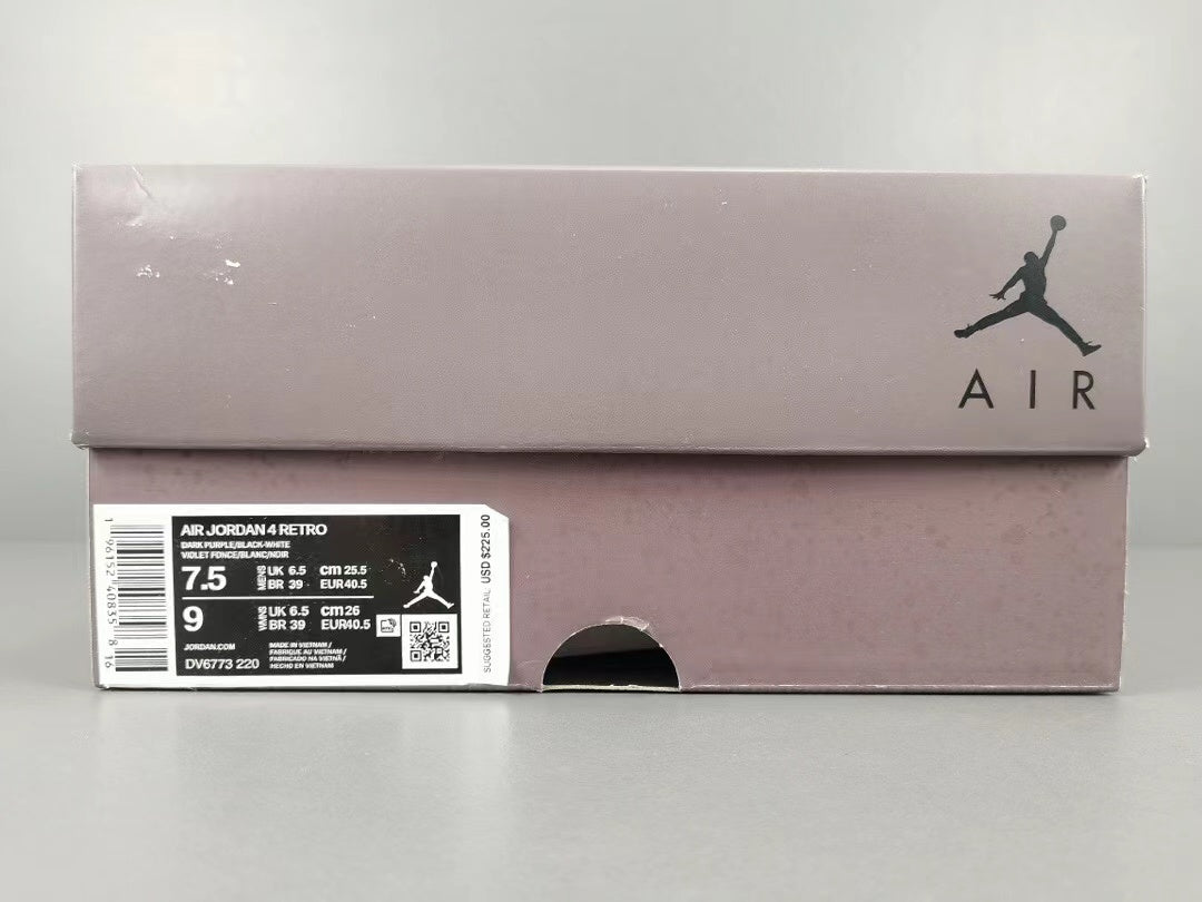 A Ma Maniére x Air Jordan 4 Retro 'Violet Ore'