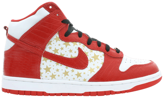 Supreme x Dunk High Pro SB 'Red'