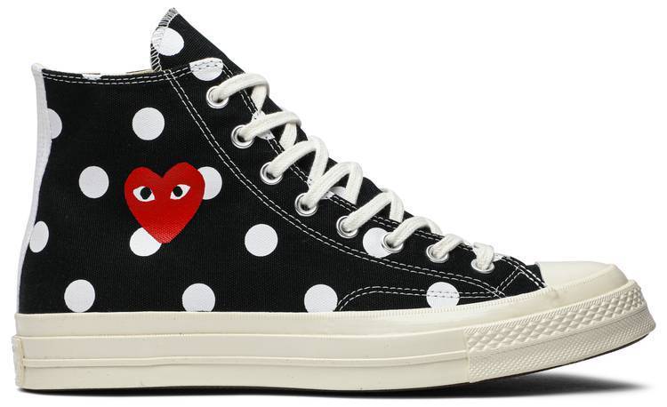 Comme des Garçons x Chuck Taylor All Star 70 Hi 'Black Polka Dot'