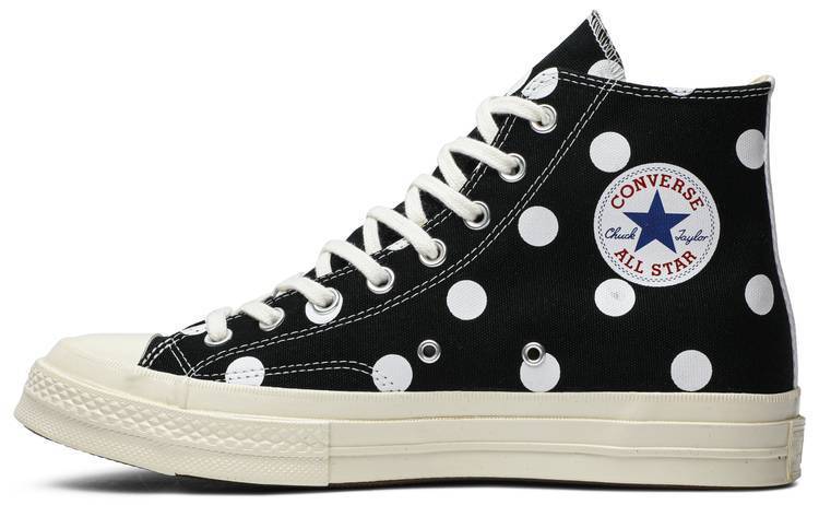 Comme des Garçons x Chuck Taylor All Star 70 Hi 'Black Polka Dot'