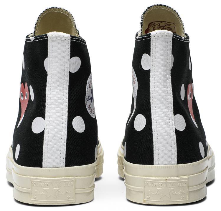 Comme des Garçons x Chuck Taylor All Star 70 Hi 'Black Polka Dot'