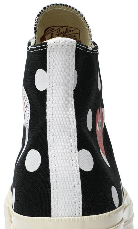 Comme des Garçons x Chuck Taylor All Star 70 Hi 'Black Polka Dot'