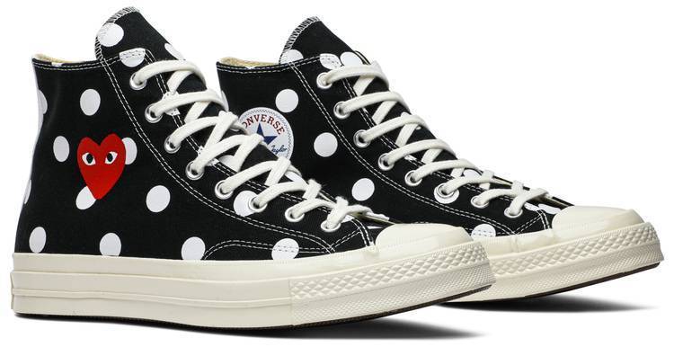 Comme des Garçons x Chuck Taylor All Star 70 Hi 'Black Polka Dot'