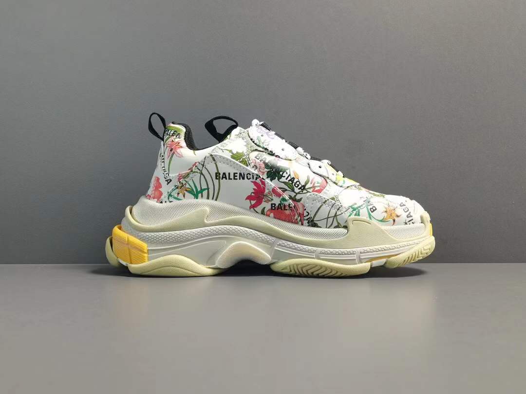 Gucci x Balenciaga Triple S 'The Hacker Project - Floral'