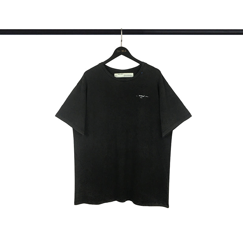 Off-White Oversized Abstract Arrows Embroidered T-shirt