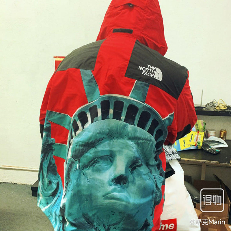 Supreme The North Face Statue of Liberty Mountain Jacket Black