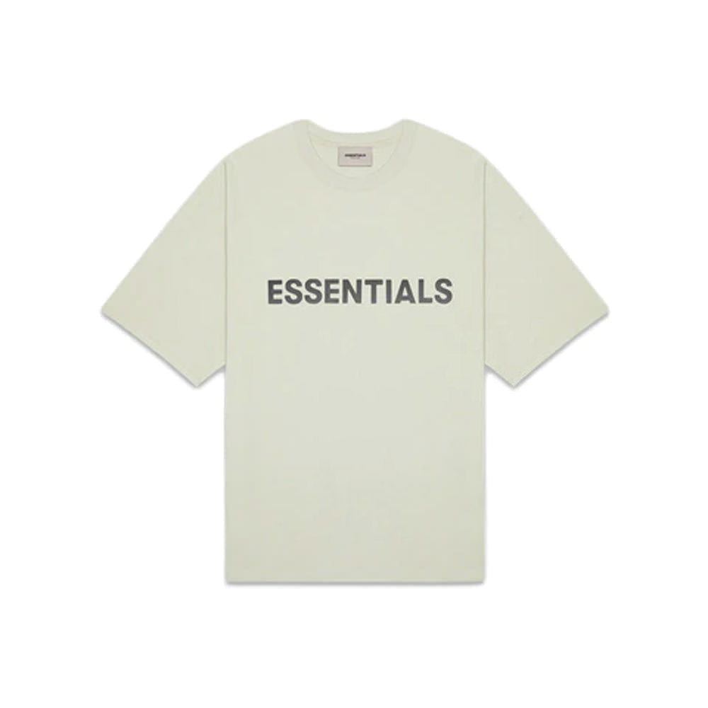 Fear of God Essentials Boxy T-Shirt Applique Logo 'Cement'