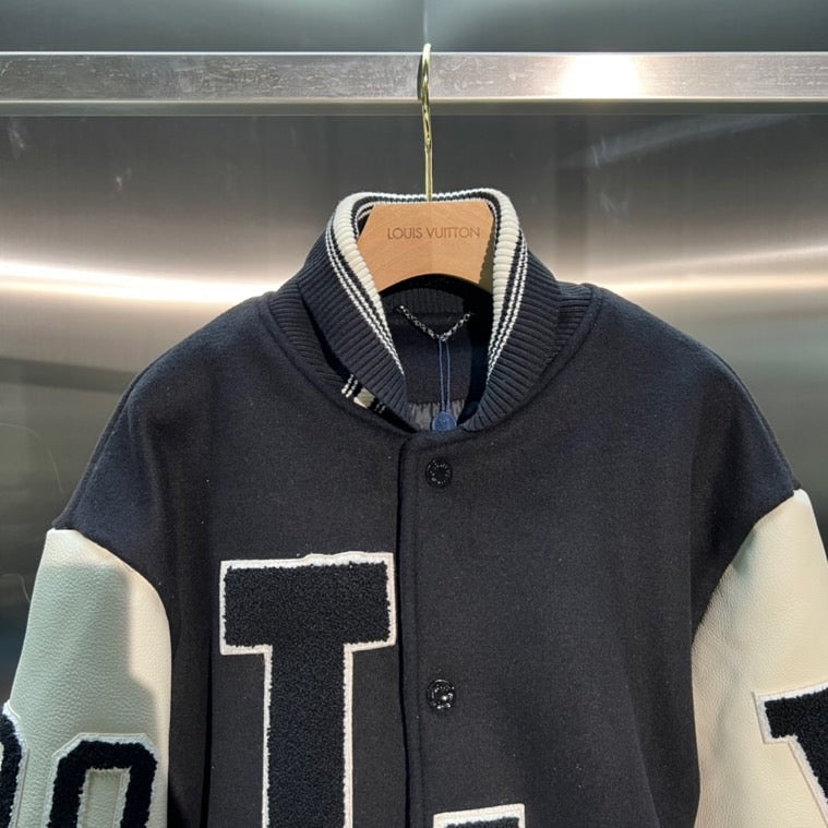 BASEBALL VARSITY LEATHER JACKET | LOUIS VUITTON