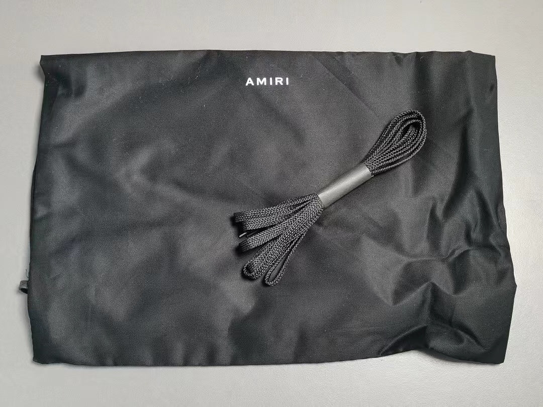 Amiri Skel Top Low 'Black White'